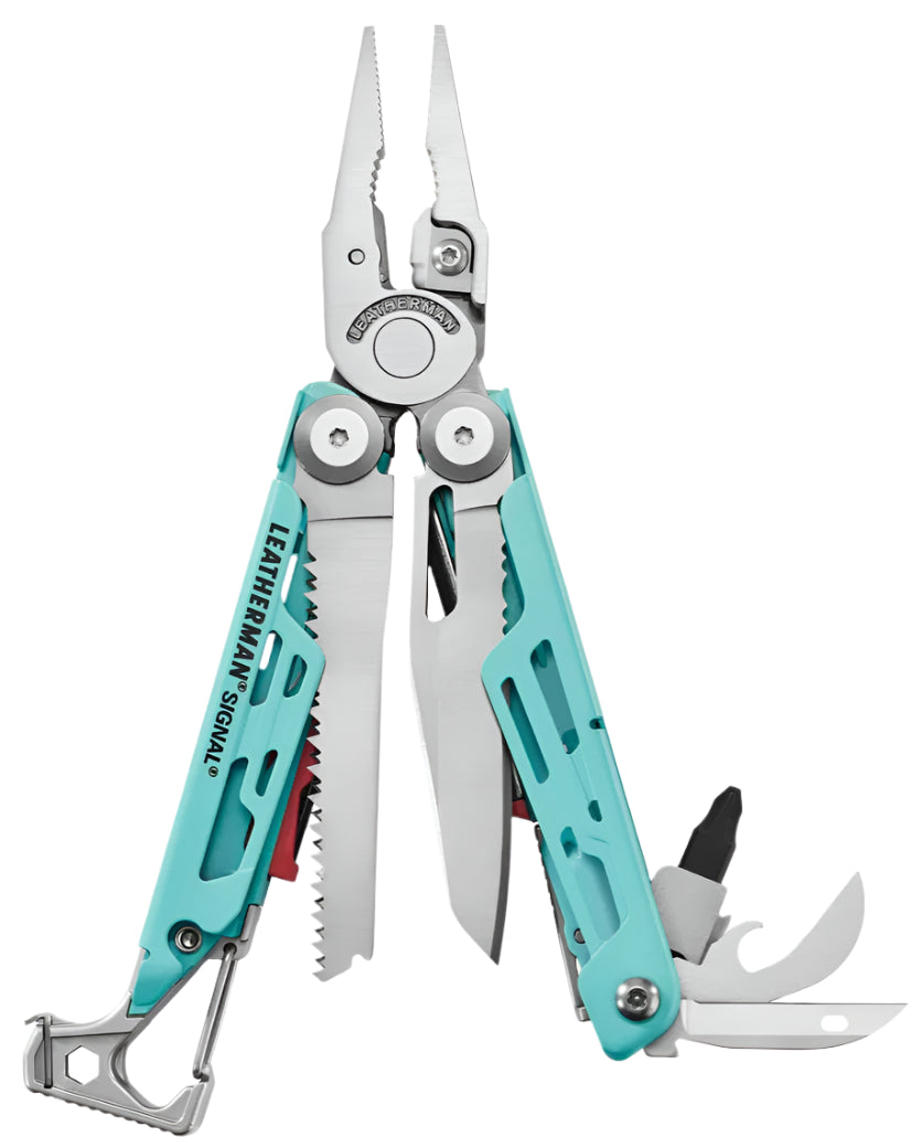 Leatherman Signal Aqua-Silver Multi-Tool