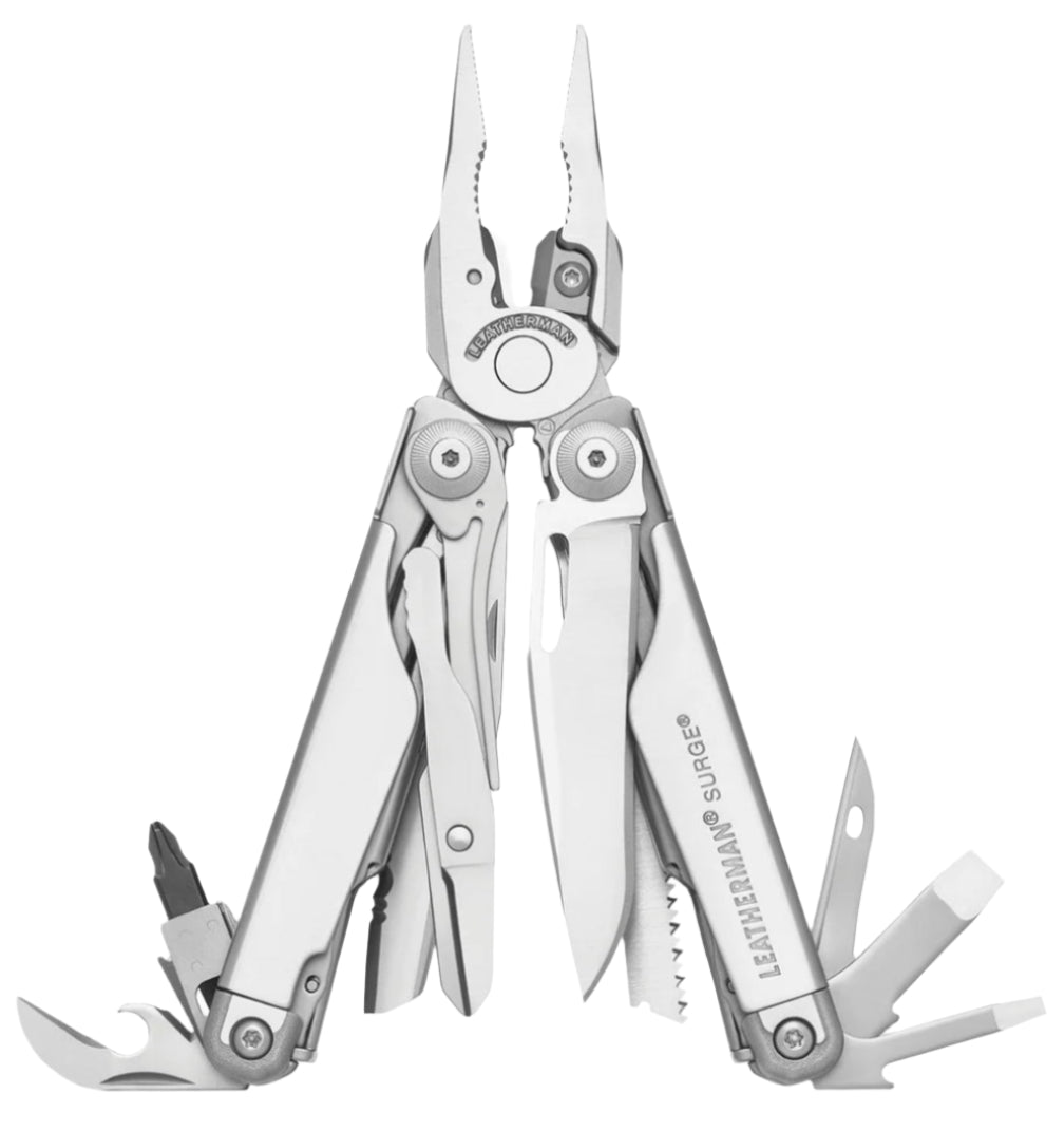 Leatherman Surge Stainless Steel Multitool Leather Sheath