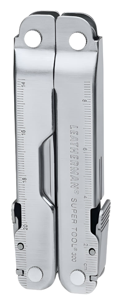 Leatherman Super Tool 300 Stainless Multitool with Black Nylon Sheath