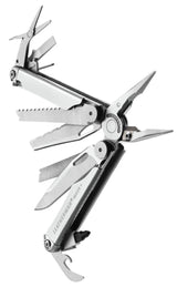 Leatherman Wave Plus Stainless Steel Multitool with Nylon Sheath