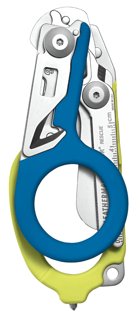 Leatherman Raptor Rescue Folding Shears Yellow/Blue