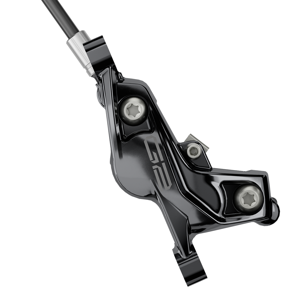 SRAM G2 Ultimate Carbon/Ti Gloss Black 2000mm Post Mount Lever/Caliper