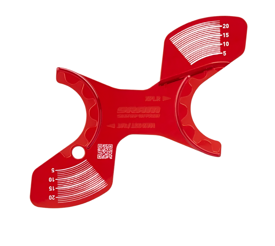 SRAM Rear Derailleur Chaingap Adjustment Guage -  eTap AXS Cassettes 26T-44T