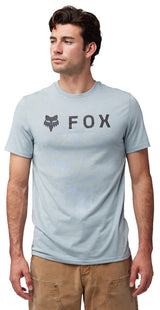 Fox Absolute Short Sleeve Tech Tee Gun T-Shirt front facing model 
