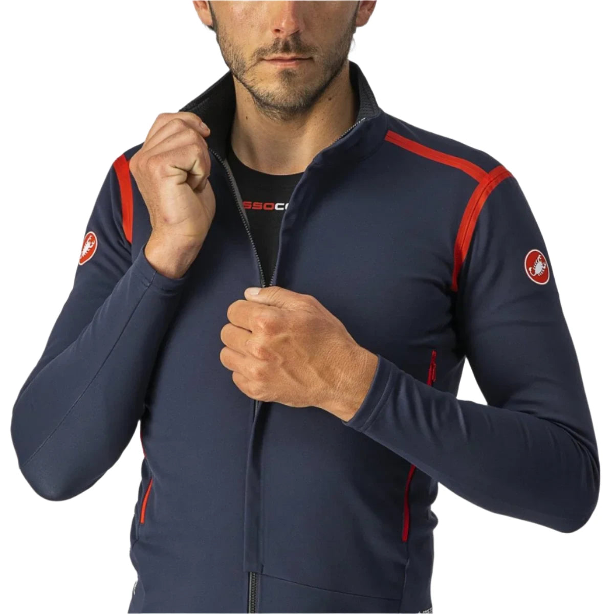 CASTELLI PERFETTO ROS LONG SLEEVE SAVILE BLUE