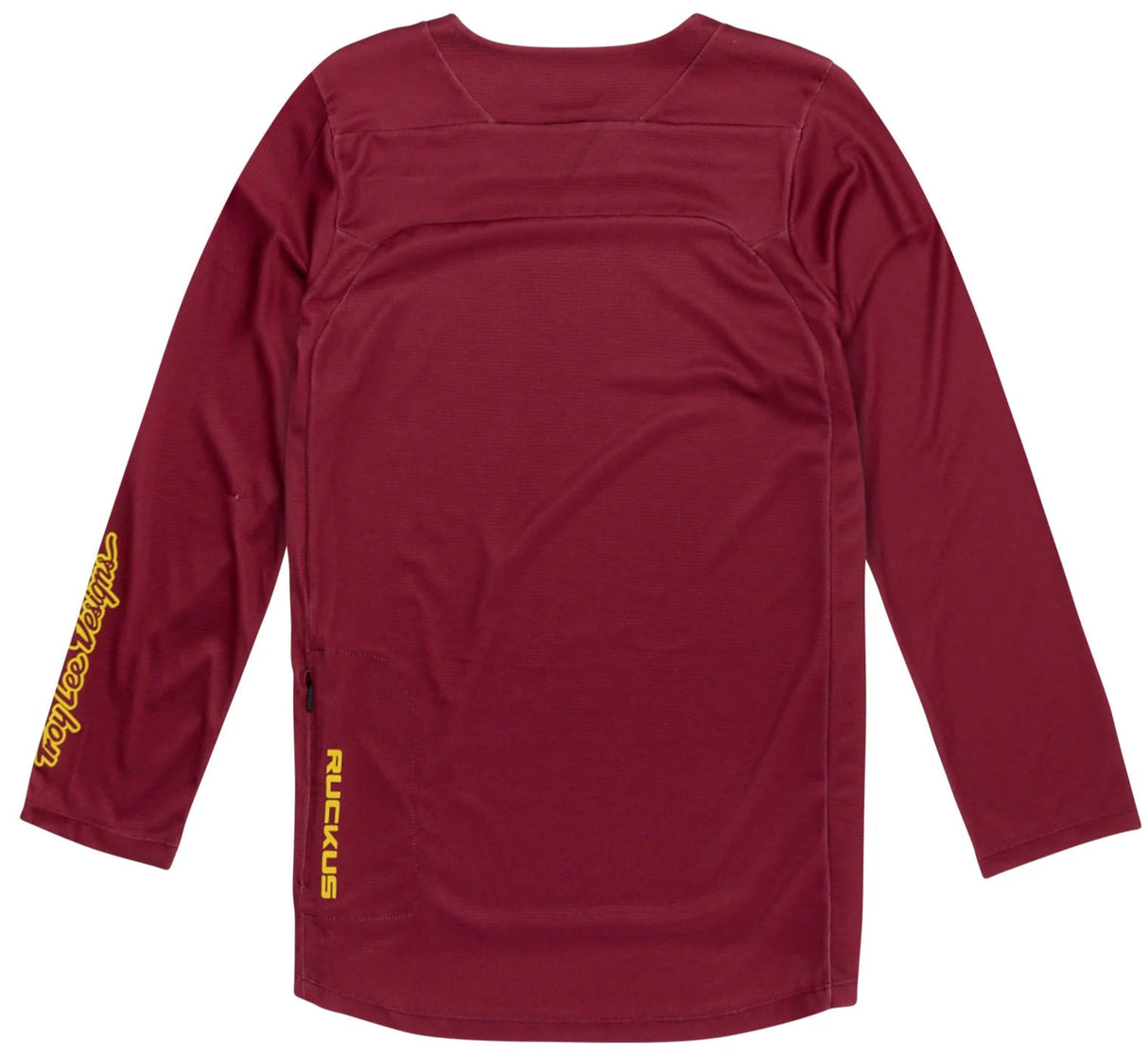 Troy Lee Designs RUCKUS 3/4 JERSEY SPUN OXBLOOD BACK