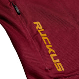 Troy Lee Designs RUCKUS 3/4 JERSEY SPUN OXBLOOD DETAIL