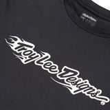 Troy Lee Designs RUCKUS LONG SLEEVE RIDE TEE BURN OUT CARBON FRONT PRINT