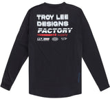Troy Lee Designs RUCKUS LONG SLEEVE RIDE TEE FACTORY CARBON BACK