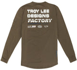 Troy Lee Designs RUCKUS LONG SLEEVE RIDE TEE FACTORY CAPER BACK