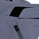 Troy Lee Designs RUCKUS SHORT SHELL MONO STEEL BLUE DETAILS