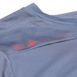 Troy Lee Designs SKYLINE LS JERSEY MONO STEEL BLUE DETAIL