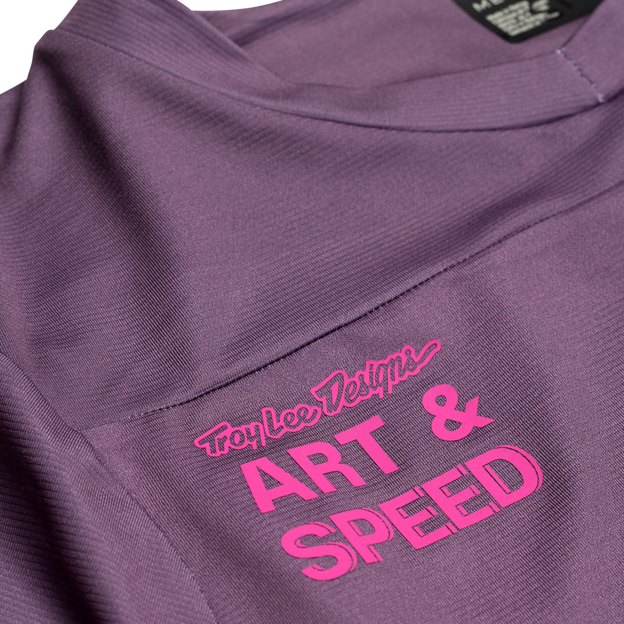 Troy Lee Designs SKYLINE LS JERSEY RADIOSCAPE DEEP PURP PRINT