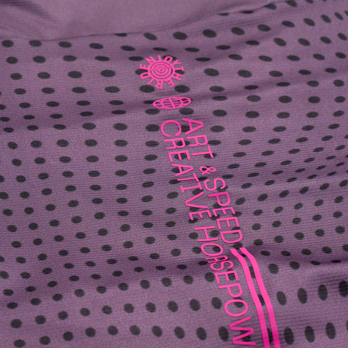 Troy Lee Designs SKYLINE LS JERSEY RADIOSCAPE DEEP PURP PRINT