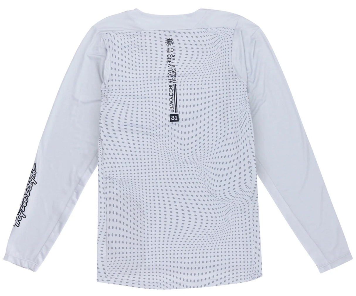 Troy Lee Designs SKYLINE LS JERSEY RADIOSCAPE MIST BACK