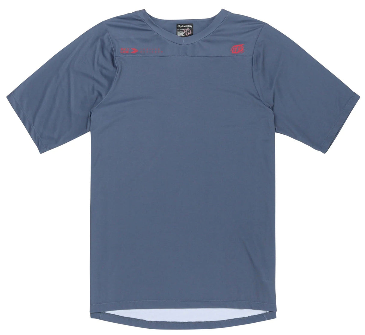 Troy Lee Designs SKYLINE SS JERSEY MONO STEEL BLUE FRONT
