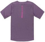 Troy Lee Designs SKYLINE SS JERSEY RADIOSCAPE DEEP PURP BACK