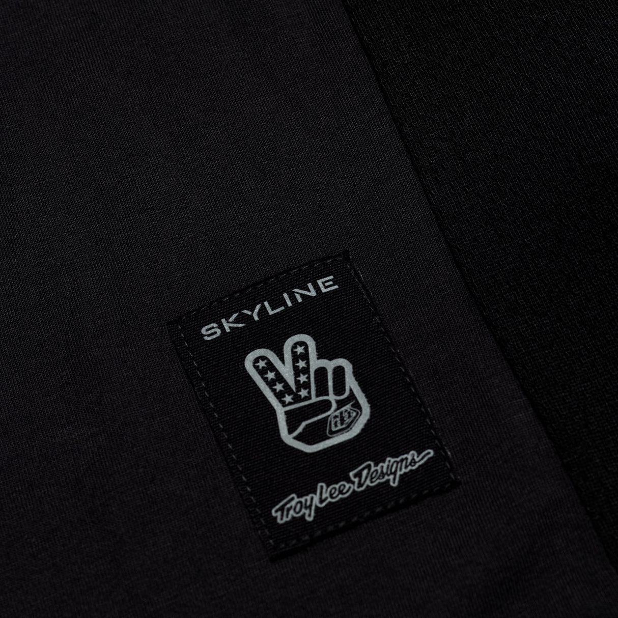 Troy Lee Designs SKYLINE LONG SLEEVE RIDE TEE SIGNATURE BLACK DETAIL