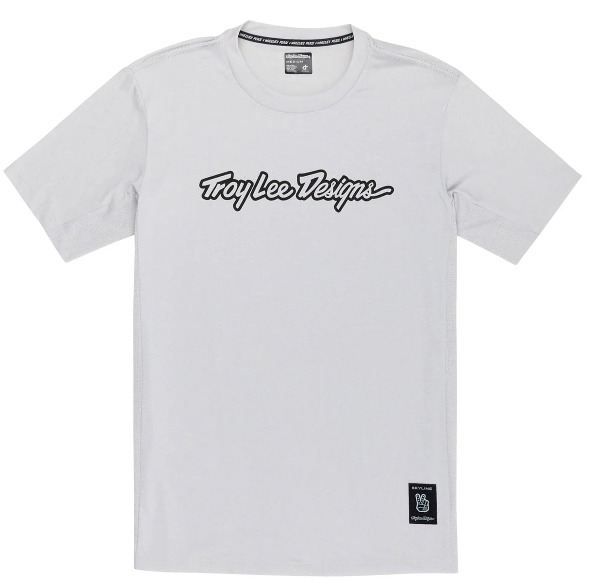 Troy Lee Designs SKYLINE SHORT SLEEVE RIDE TEE SIGNATURE MIST FRONT