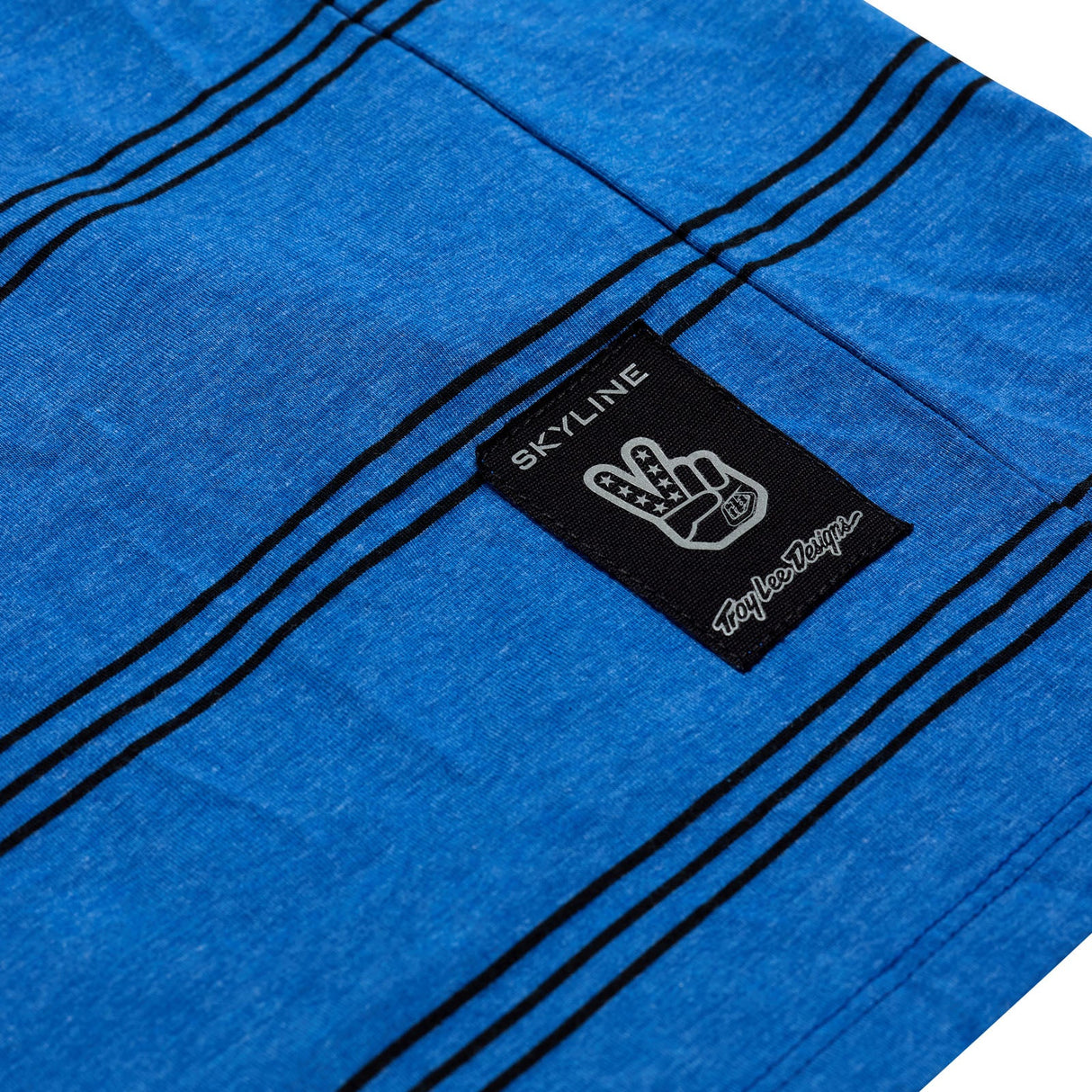 Troy Lee Designs SKYLINE SHORT SLEEVE RIDE TEE WASHED OUT COBALT PRINT
