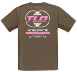 Troy Lee Designs SKYLINE SHORT SLEEVE RIDE TEE WORLDWIDE CAPER BACK