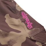 Troy Lee Designs SKYLINE SHORT W/LINER SCRUBLAND OLIVE PRINT