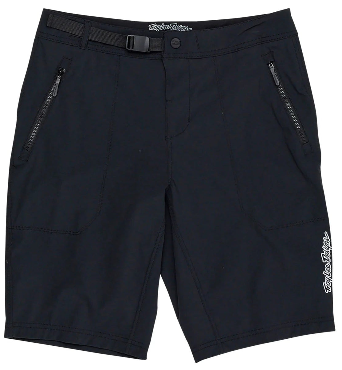 Troy Lee Designs SKYLINE TRAIL SHORT W/LINER MONO BLACK FRONT