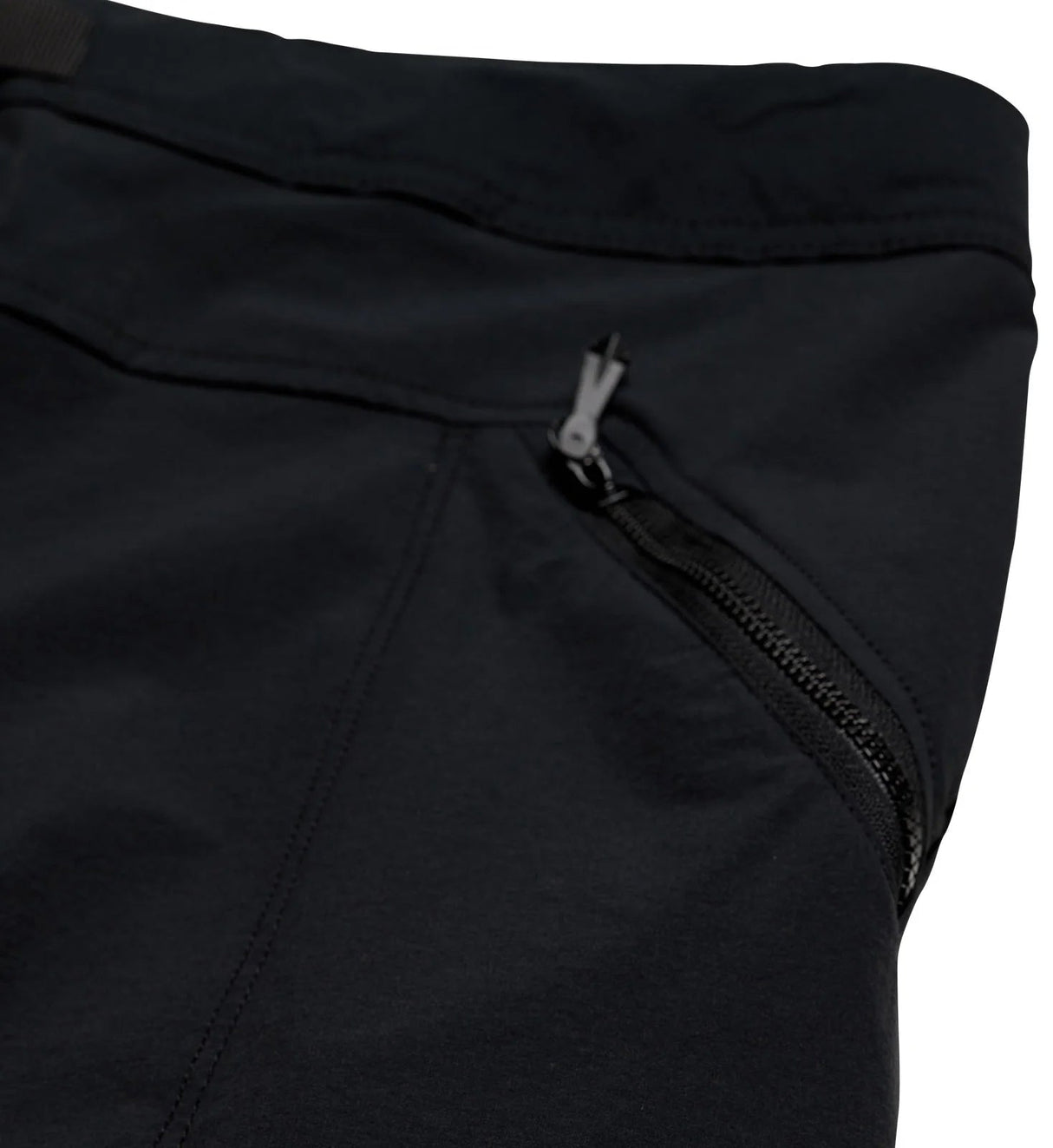Troy Lee Designs SKYLINE TRAIL SHORT W/LINER MONO BLACK ZIPPER