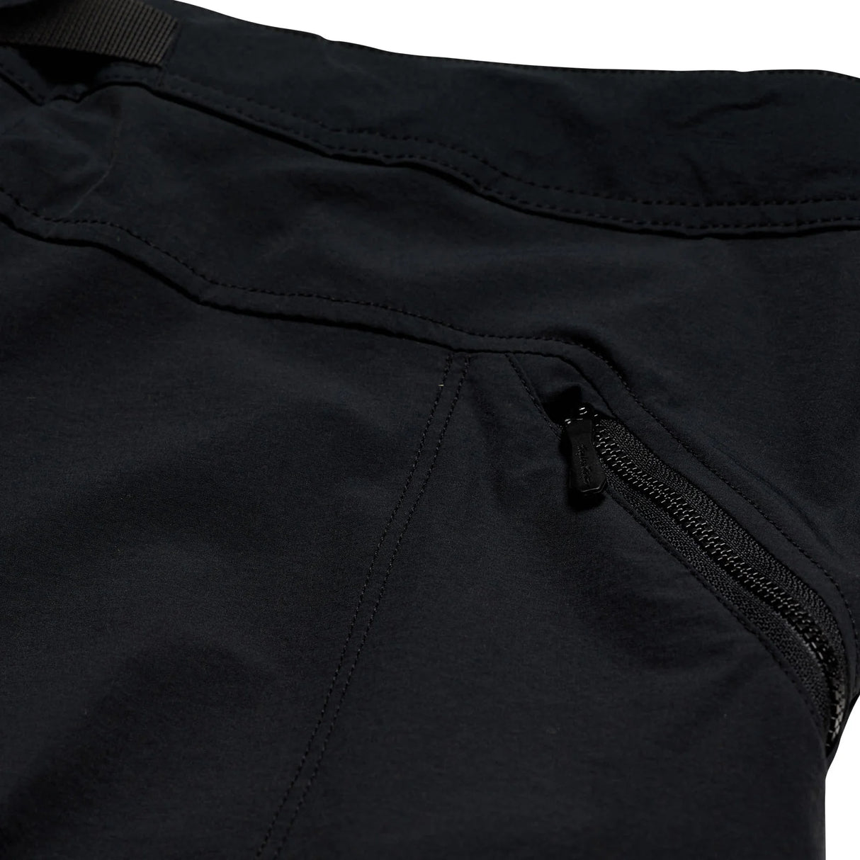 Troy Lee Designs SKYLINE TRAIL SHORT W/LINER MONO BLACK ZIPPER