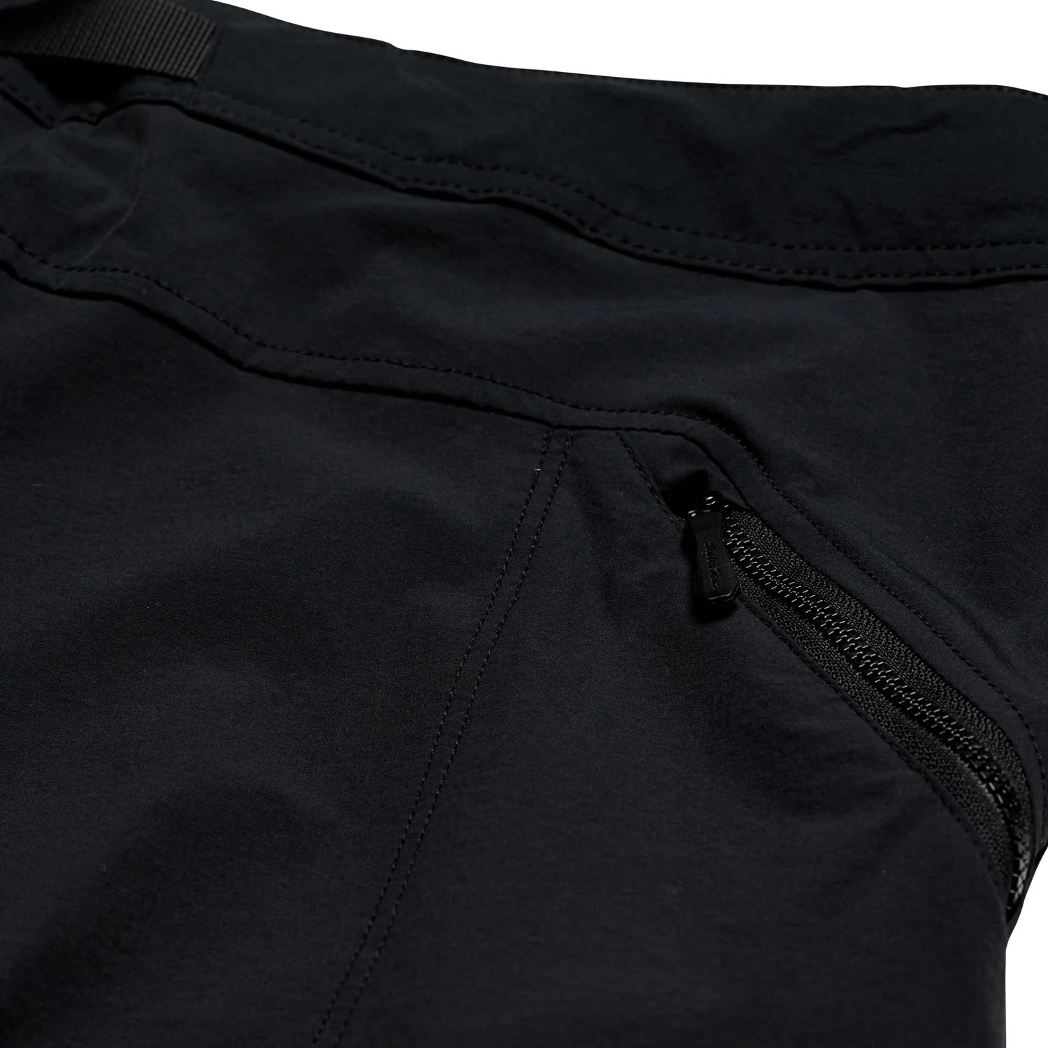Troy Lee Designs SKYLINE TRAIL SHORT W/LINER MONO BLACK ZIPPER