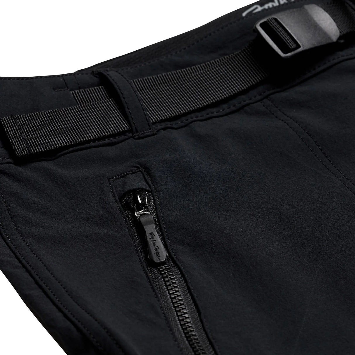 Troy Lee Designs SKYLINE TRAIL SHORT W/LINER MONO BLACK DETAIL