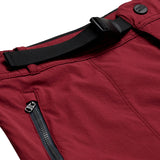 Troy Lee Designs SKYLINE TRAIL SHORT SHELL MONO OXBLOOD DETAIL