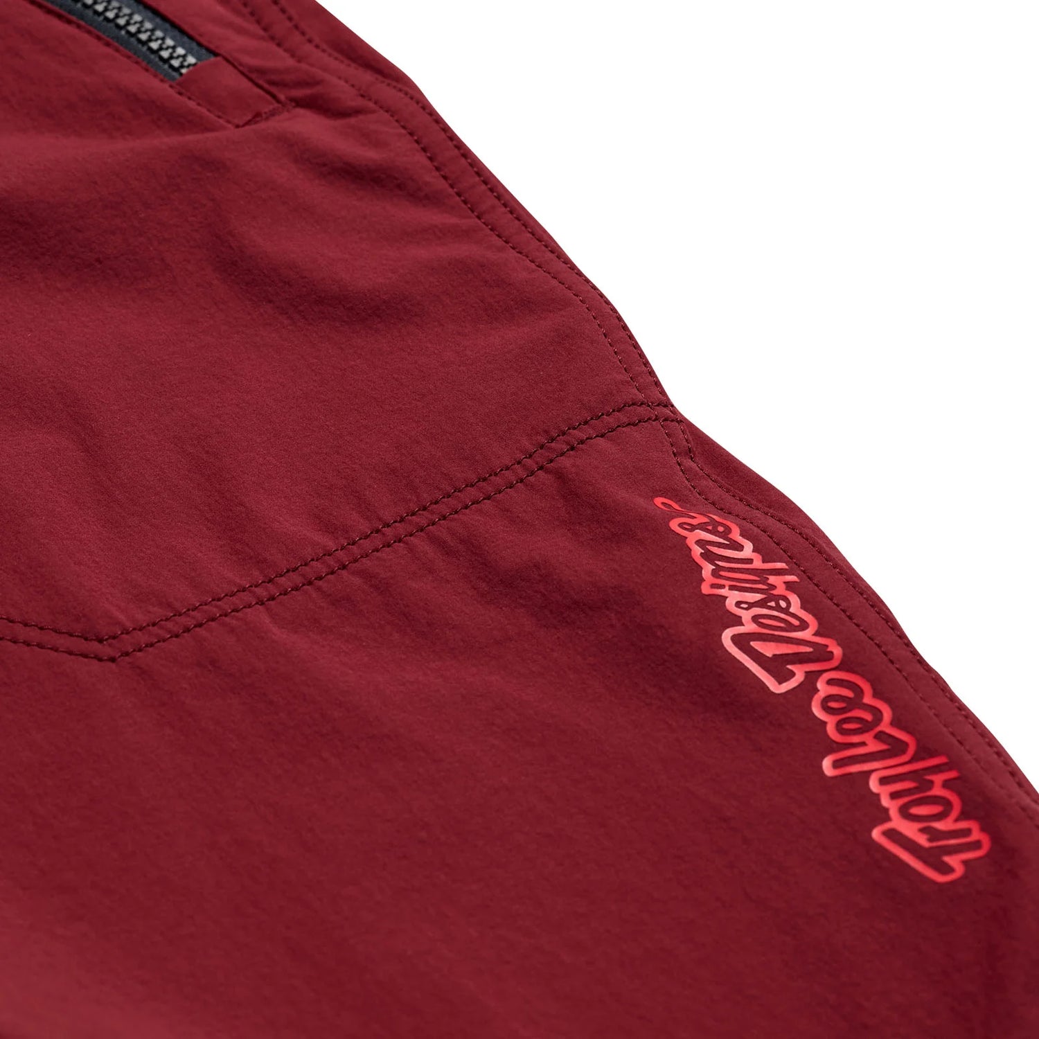 Troy Lee Designs SKYLINE TRAIL SHORT SHELL MONO OXBLOOD SIDE PRINT