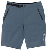 Troy Lee Designs SKYLINE TRAIL SHORT SHELL MONO STEEL BLUE FRONT