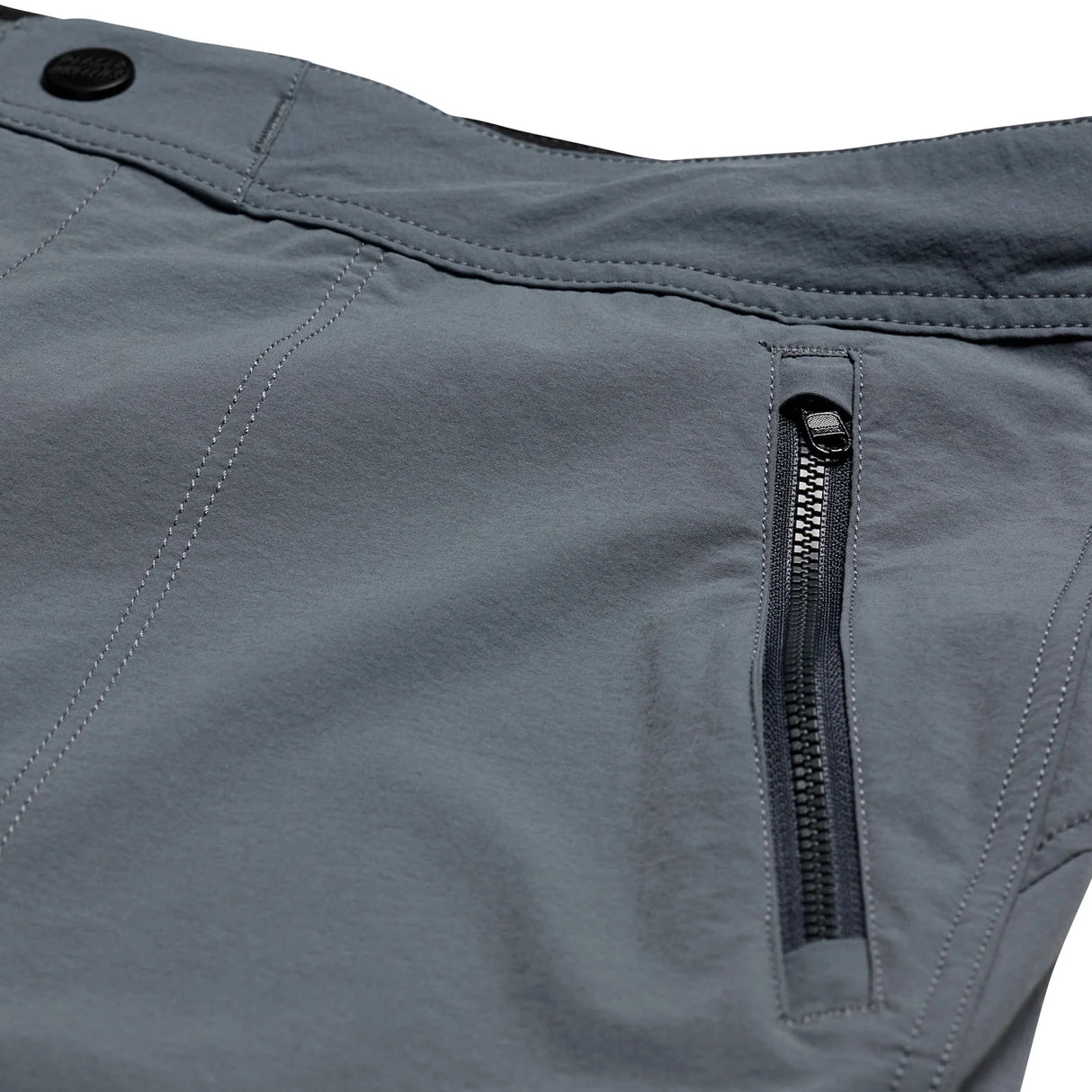 Troy Lee Designs SKYLINE SHORT SHELL MONO STEEL BLUE SIDE POCKET