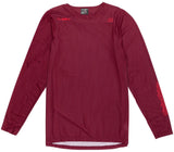 Troy Lee Designs SKYLINE AIR LS JERSEY MONO OXBLOOD FRONT
