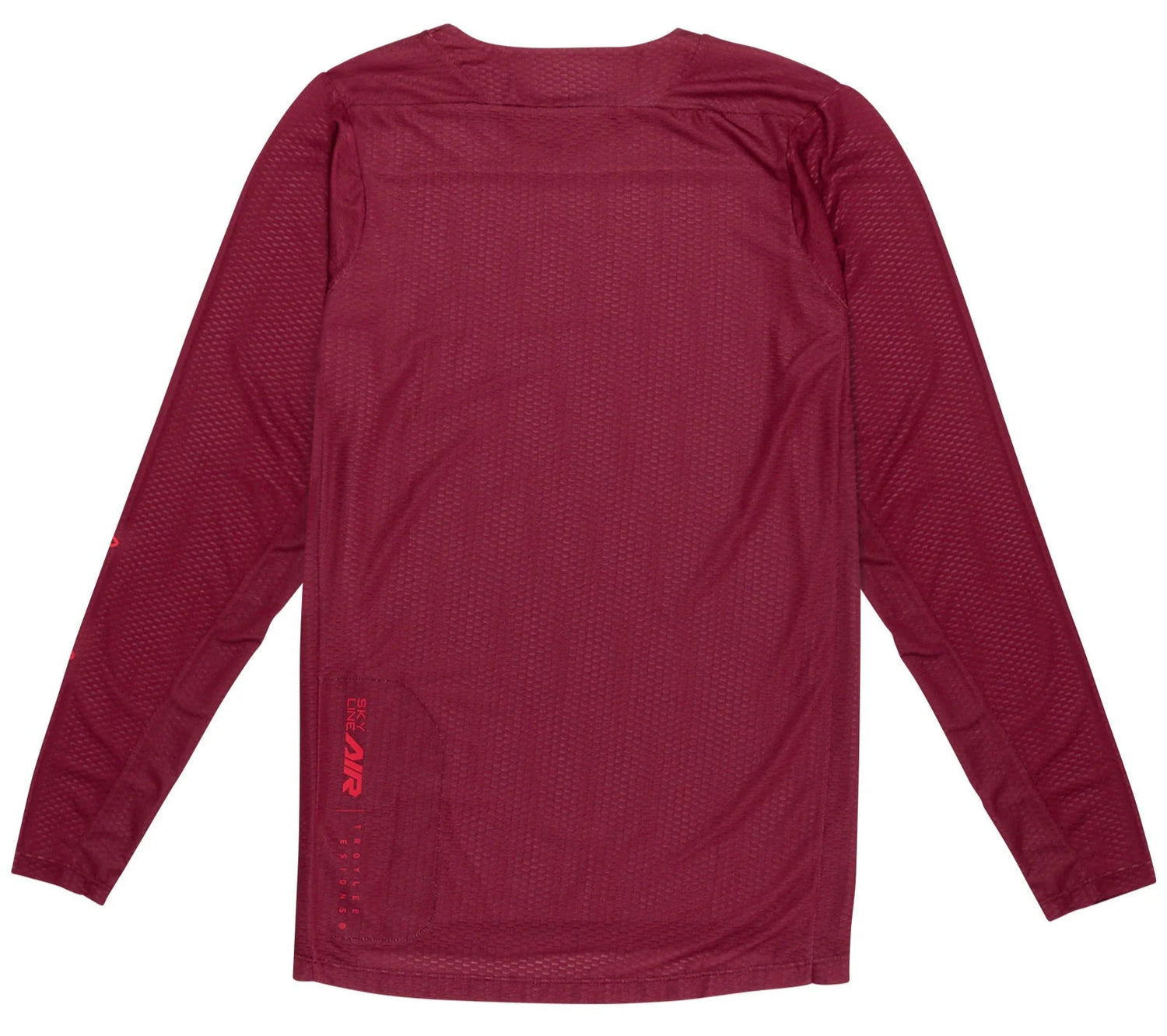Troy Lee Designs SKYLINE AIR LS JERSEY MONO OXBLOOD BACK