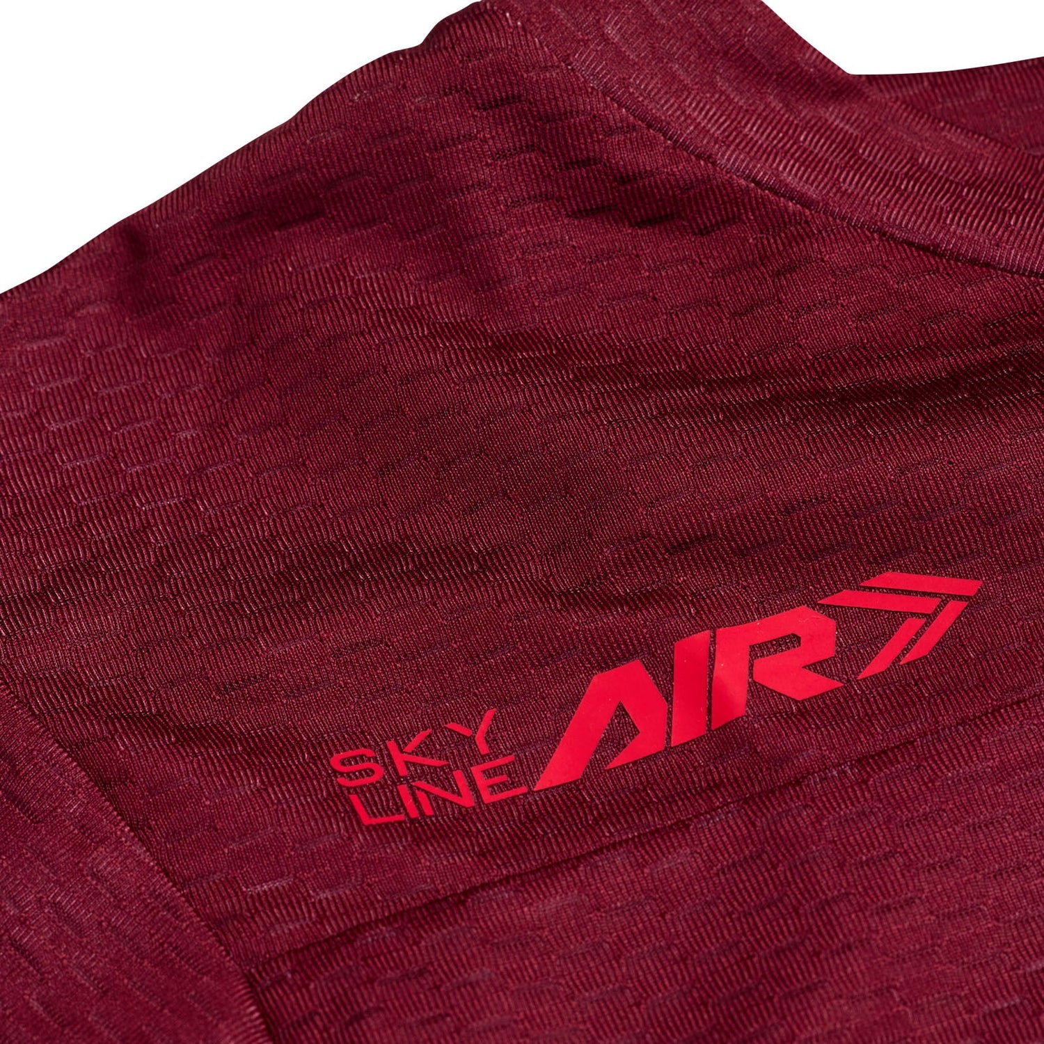 Troy Lee Designs SKYLINE AIR LS JERSEY MONO OXBLOOD FRONT PRINT