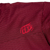 Troy Lee Designs SKYLINE AIR LS JERSEY MONO OXBLOOD FRONT