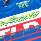 Troy Lee Designs SPRINT JERSEY FIFTY-50 FIERY RED FRONT PRINT