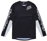 Troy Lee Designs SPRINT JERSEY MONO BLACK FRONT 