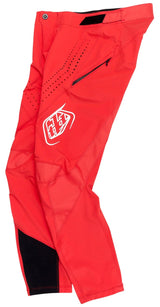 Troy Lee Designs SPRINT PANT MONO FIERY RED SIDE FRONT