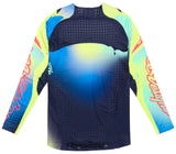 Troy Lee Designs SPRINT ULTRA JERSEY DRIP GLO YELLOW BACK