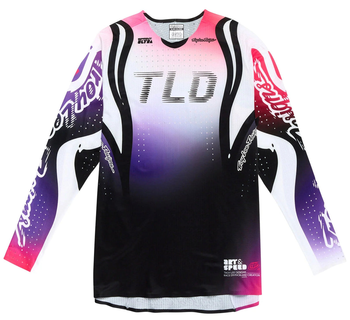 Troy Lee Designs SPRINT ULTRA JERSEY DRIP PURPLE FRONT