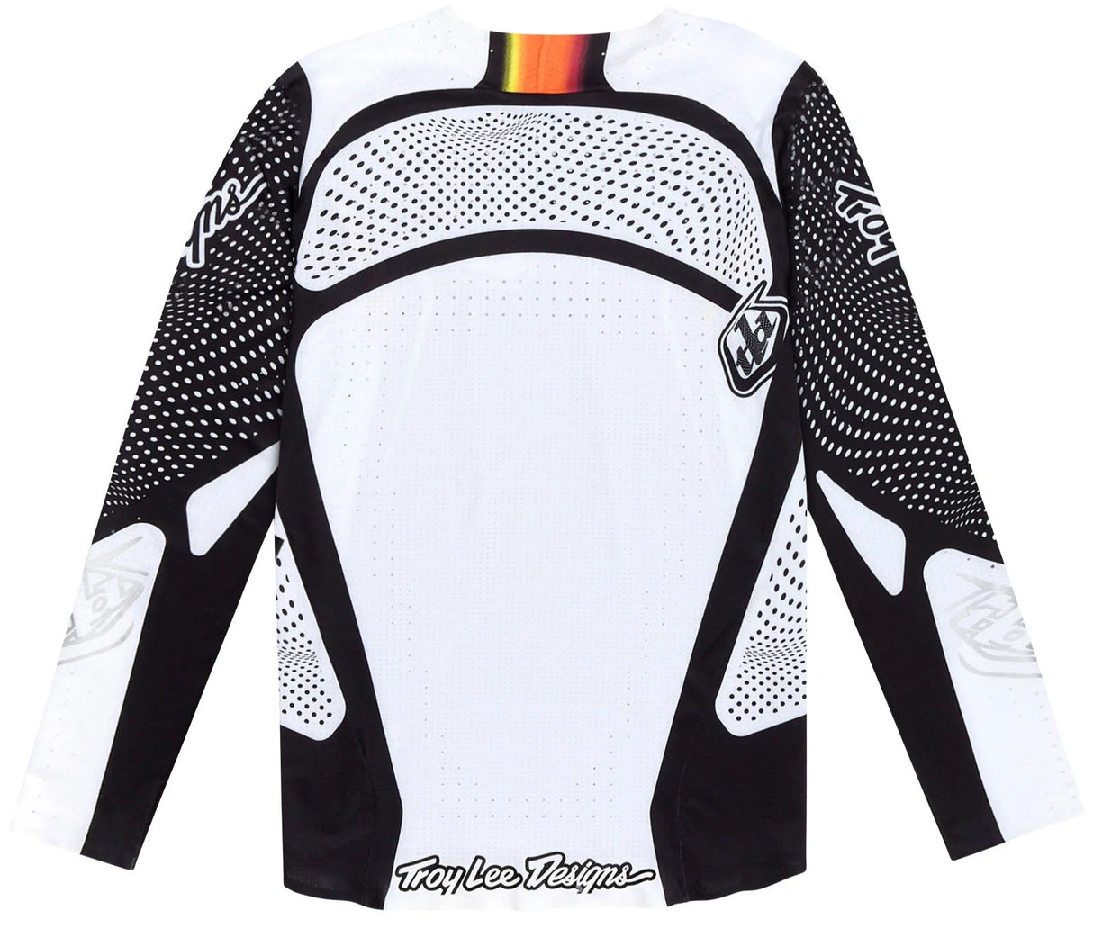 Troy Lee Designs SPRINT ULTRA JERSEY OPTIC BLACK BACK