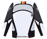 Troy Lee Designs SPRINT ULTRA JERSEY OPTIC BLACK BACK