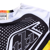 Troy Lee Designs SPRINT ULTRA JERSEY OPTIC BLACK DETAIL