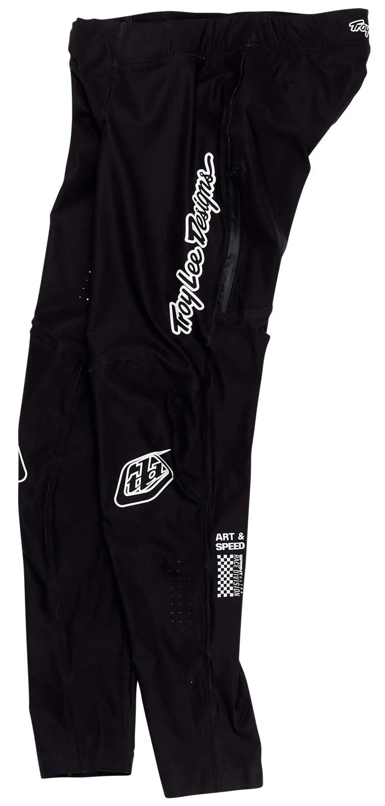 Troy Lee Designs SPRINT ULTRA PANT MONO BLACK SIDE FRONT