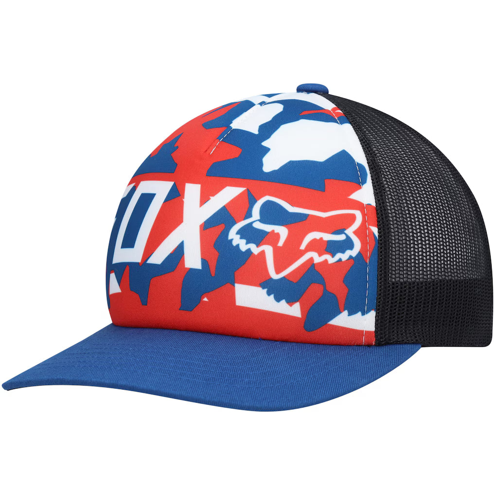 Fox Red White and True SB Hat RBL