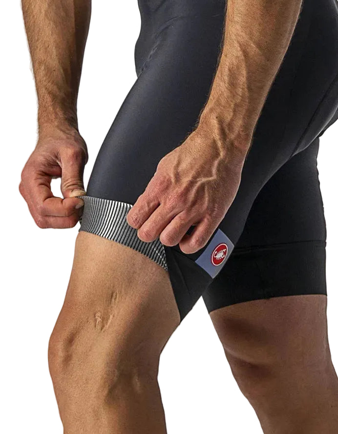 CASTELLI ENTRATA BIB SHORT SAVILE BLACK DETAILS